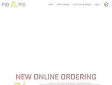 Tablet Screenshot of piopio.com